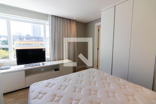 Quarto  de apartamento para alugar com 1 quarto, 42m² em Brooklin Paulista, São Paulo