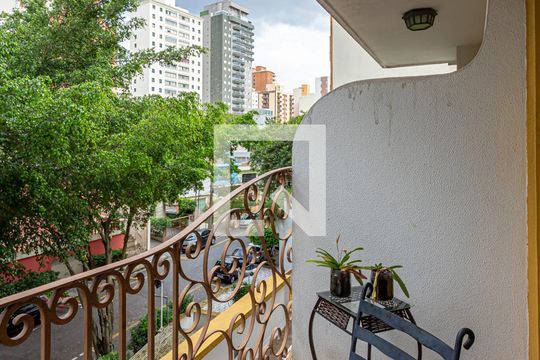 Varanda da Sala de apartamento para alugar com 3 quartos, 150m² em Vila Bastos, Santo André