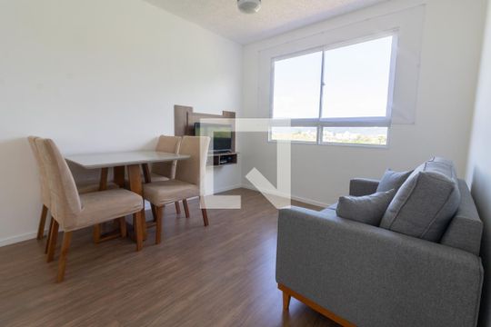 Sala de apartamento à venda com 2 quartos, 43m² em Vargem Pequena, Rio de Janeiro
