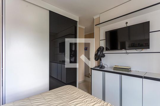 Suite de apartamento à venda com 2 quartos, 130m² em Vila Helena, Santo André