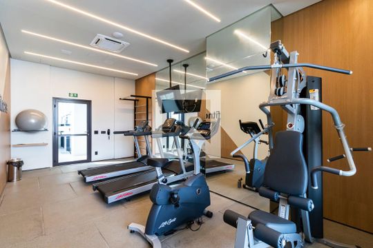 Área comum - Academia de kitnet/studio para alugar com 0 quarto, 26m² em Vila Mariana, São Paulo
