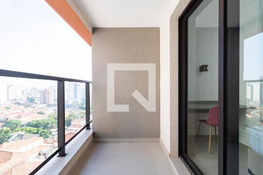 Varanda de kitnet/studio para alugar com 0 quarto, 26m² em Vila Mariana, São Paulo