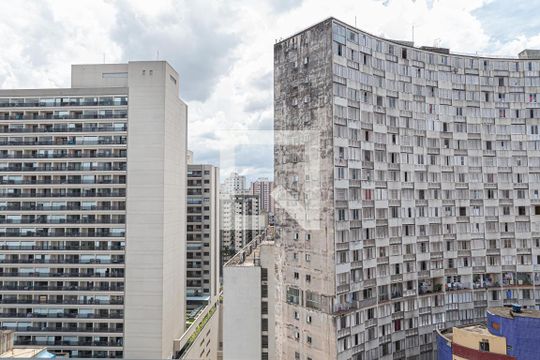 Vista da Varanda de apartamento à venda com 1 quarto, 45m² em Bela Vista, São Paulo
