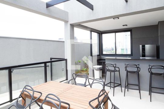 Área comum de apartamento à venda com 1 quarto, 45m² em Bela Vista, São Paulo