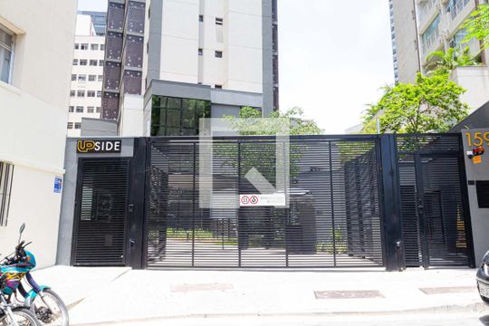 Fachada do Prédio de apartamento à venda com 1 quarto, 45m² em Bela Vista, São Paulo