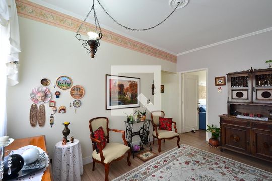Sala de apartamento à venda com 3 quartos, 76m² em Vila Clementino, São Paulo