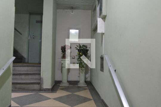 Hall social de apartamento à venda com 1 quarto, 53m² em Taquara, Rio de Janeiro