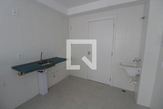 Sala/Cozinha de apartamento à venda com 2 quartos, 32m² em Vila Ema, São Paulo