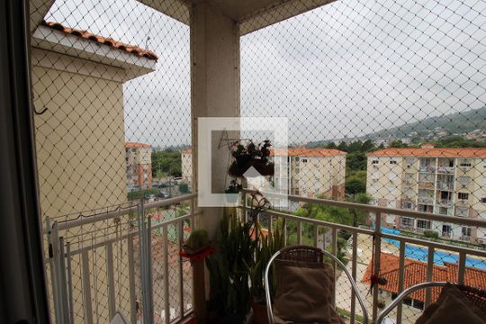 Sacada de apartamento à venda com 3 quartos, 77m² em Morro Santana, Porto Alegre