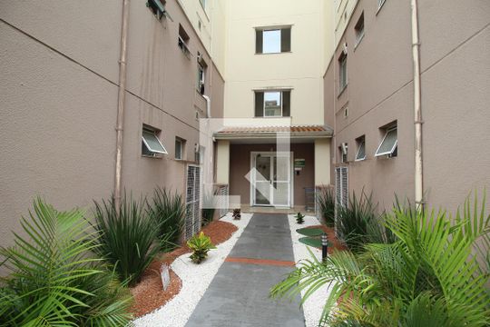 Fachada do bloco de apartamento à venda com 3 quartos, 77m² em Morro Santana, Porto Alegre