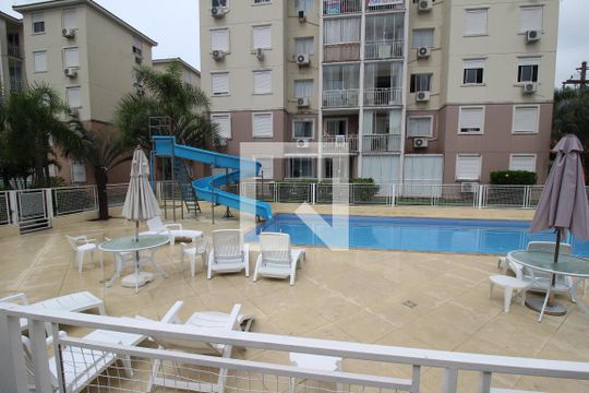 Área comum - Piscina de apartamento à venda com 3 quartos, 77m² em Morro Santana, Porto Alegre