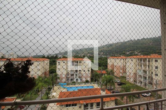 Vista da Sacada de apartamento à venda com 3 quartos, 77m² em Morro Santana, Porto Alegre