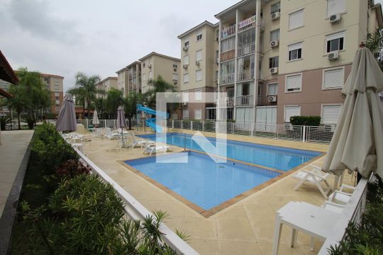 Área comum - Piscina de apartamento à venda com 3 quartos, 77m² em Morro Santana, Porto Alegre