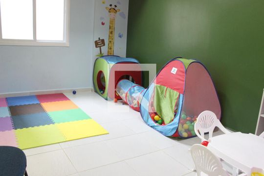 Brinquedoteca de apartamento para alugar com 2 quartos, 52m² em Parque São Vicente, São Vicente