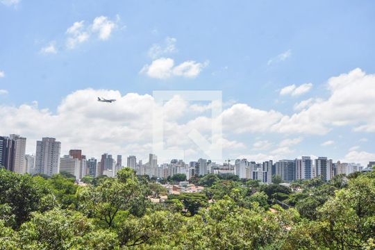 Varanda  de kitnet/studio para alugar com 1 quarto, 24m² em Brooklin Paulista, São Paulo