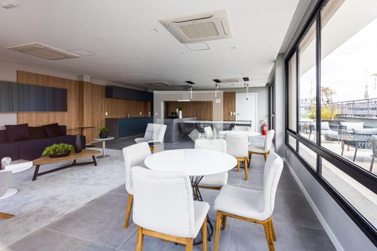 Salão de Festas de apartamento à venda com 1 quarto, 30m² em Sumaré, São Paulo