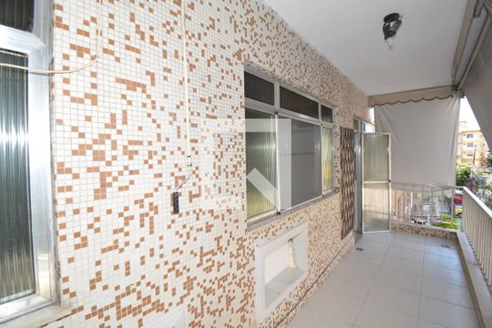 Varanda da Sala de apartamento à venda com 2 quartos, 77m² em Irajá, Rio de Janeiro