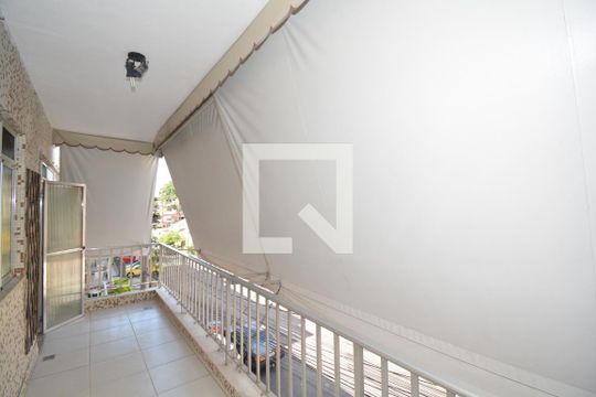 Varanda da Sala de apartamento à venda com 2 quartos, 77m² em Irajá, Rio de Janeiro