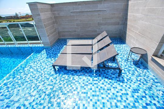 Área comum - Piscina de apartamento à venda com 2 quartos, 58m² em Camaquã, Porto Alegre