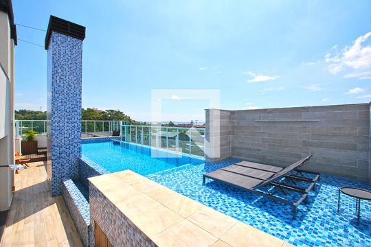 Área comum - Piscina de apartamento à venda com 2 quartos, 58m² em Camaquã, Porto Alegre