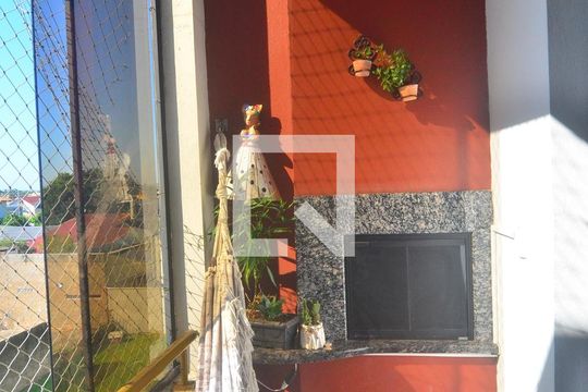 Churrasqueira de apartamento à venda com 2 quartos, 76m² em Nossa Senhora das Graças, Canoas