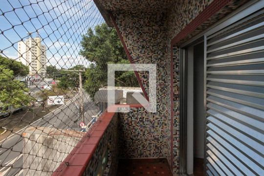 Varanda do quarto 02 de apartamento para alugar com 2 quartos, 68m² em Vila Regente Feijó, São Paulo