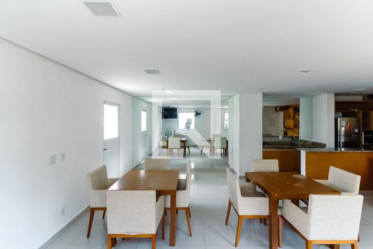 Salão de Festas de apartamento à venda com 2 quartos, 56m² em Vila Amélia, São Paulo