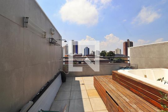 Área externa de apartamento para alugar com 2 quartos, 99m² em Jardim, Santo André