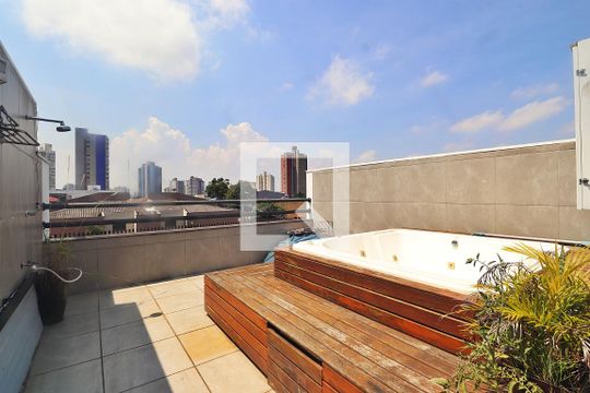 Área externa de apartamento para alugar com 2 quartos, 99m² em Jardim, Santo André