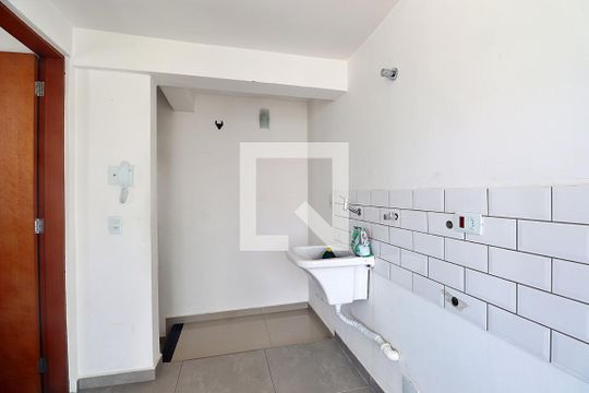 Área de Serviço de apartamento para alugar com 2 quartos, 99m² em Jardim, Santo André