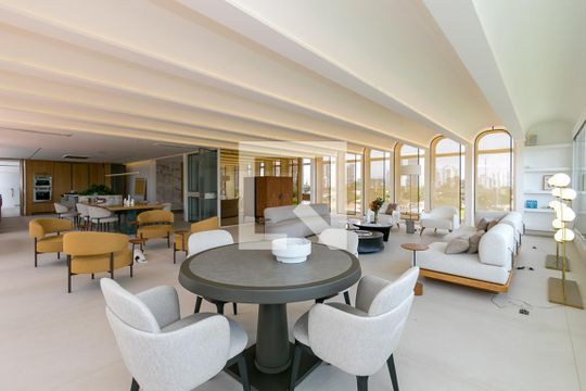 Sala de apartamento à venda com 4 quartos, 347m² em Vila Cordeiro, São Paulo