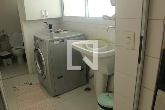 Área de Serviço de apartamento à venda com 4 quartos, 137m² em Jurubatuba, São Paulo