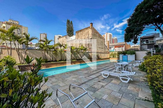 Área comum - Piscina de apartamento à venda com 2 quartos, 58m² em Vila Santa Teresa, Santo André