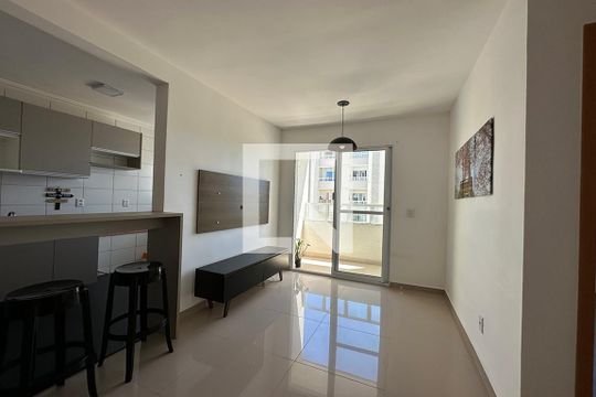 Sala de Estar de apartamento à venda com 1 quarto, 51m² em Vila Rosa, Novo Hamburgo