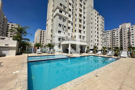 Área comum - Piscina de apartamento à venda com 1 quarto, 51m² em Vila Rosa, Novo Hamburgo