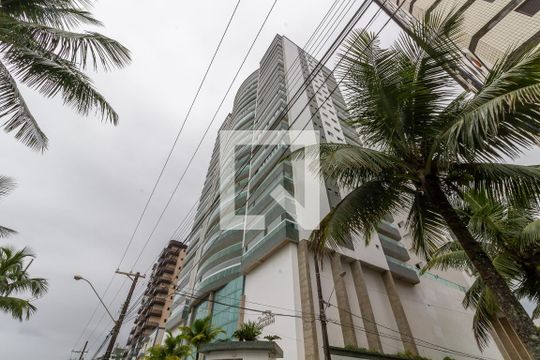Fachada de apartamento para alugar com 3 quartos, 125m² em Caiçara, Praia Grande