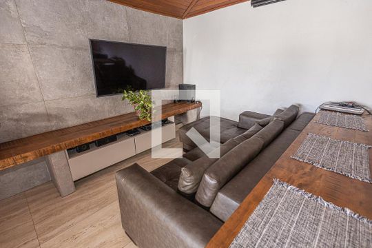 Sala de TV de apartamento à venda com 3 quartos, 180m² em Ouro Preto, Belo Horizonte
