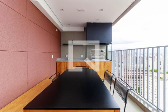 Churrasqueira de apartamento para alugar com 1 quarto, 36m² em Chácara Santo Antônio, São Paulo