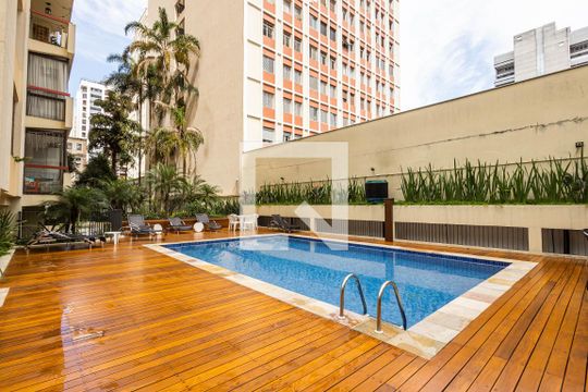 Piscina de apartamento à venda com 3 quartos, 86m² em Pinheiros, São Paulo
