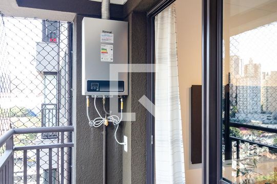 Varanda de apartamento à venda com 1 quarto, 29m² em Jardim Prudência, São Paulo