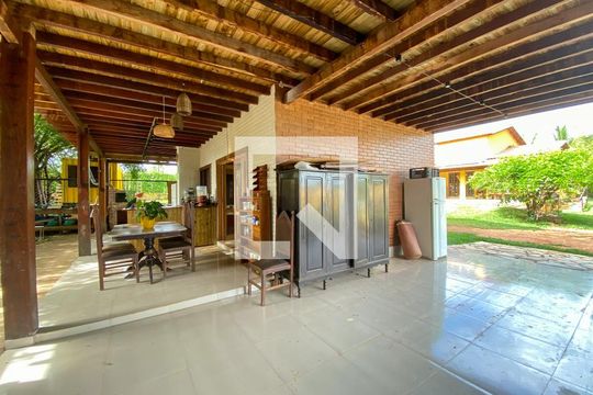 Garagem de casa para alugar com 1 quarto, 128m² em Setor de Mansões Park Way, Brasília