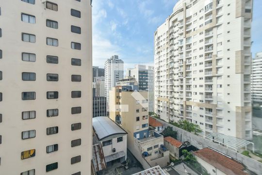 Vista da Varanda de apartamento para alugar com 1 quarto, 45m² em Consolação, São Paulo