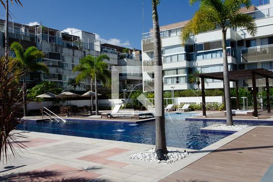 Área comum - Piscina de apartamento para alugar com 3 quartos, 90m² em Recreio dos Bandeirantes, Rio de Janeiro