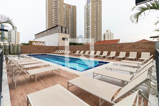 Área comum - Piscina de apartamento para alugar com 2 quartos, 115m² em Vila Mariana/ Santa Cruz, São Paulo