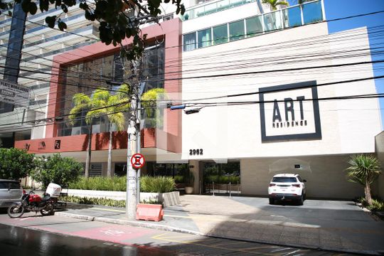 Fachada do Prédio de apartamento para alugar com 3 quartos, 109m² em Setor Bueno, Goiânia