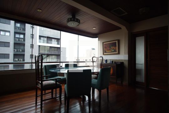 Sala de Jantar de apartamento para alugar com 3 quartos, 475m² em Santa Cecília, Porto Alegre