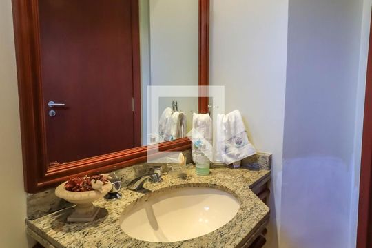 Lavabo de apartamento à venda com 3 quartos, 114m² em Vila Andrade, São Paulo