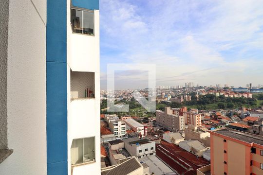 Vista da Área de Serviço de apartamento à venda com 1 quarto, 42m² em Vila Principe de Gales, Santo André