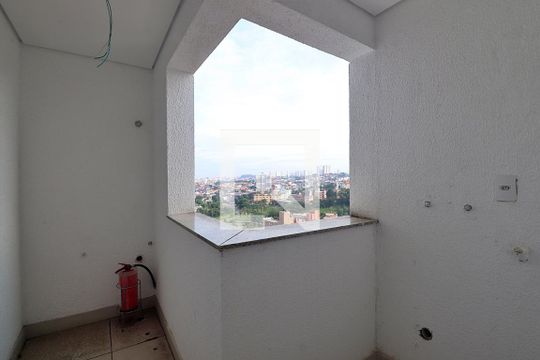 Área de Serviço de apartamento à venda com 1 quarto, 42m² em Vila Principe de Gales, Santo André