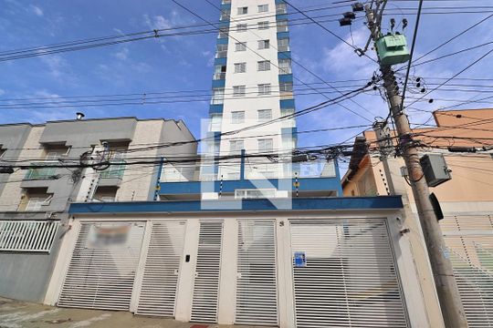 Fachada de apartamento à venda com 1 quarto, 42m² em Vila Principe de Gales, Santo André